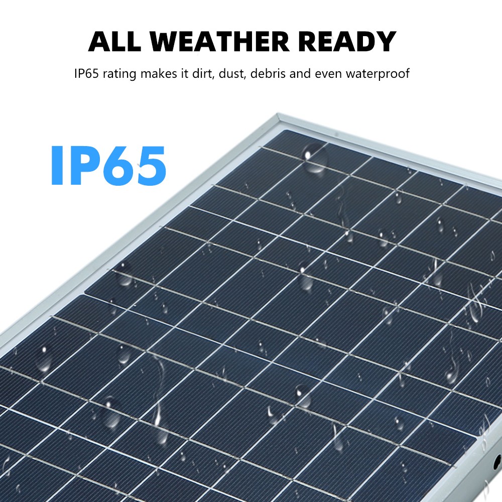 30W Solar Panel 12V Battery Charger Kit 100A Controller Maintainer Boat Car RV