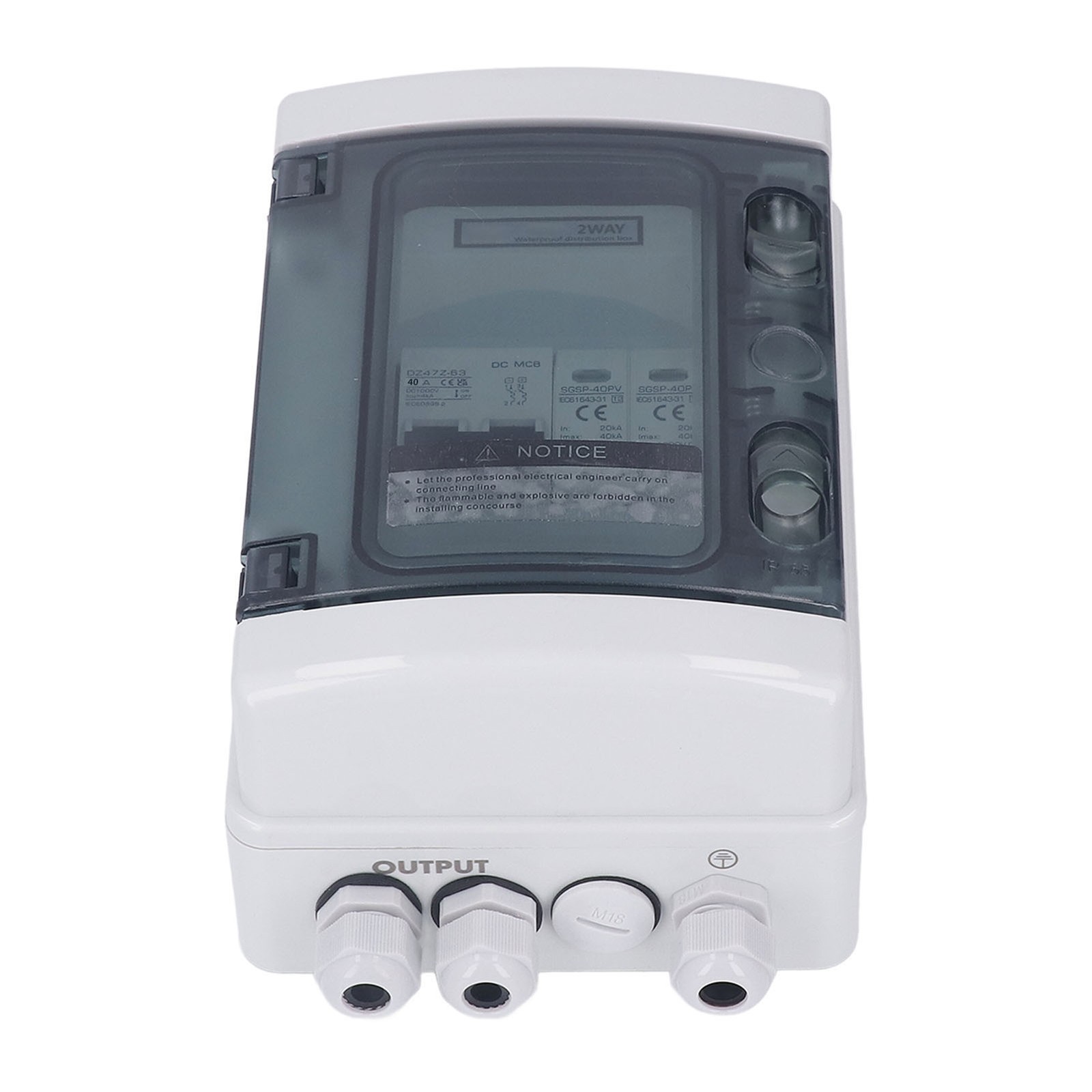 PV Combiner Box IP65 Waterproof Protection Photovoltaic Solar