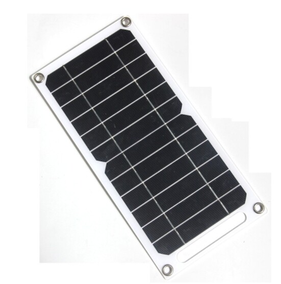 6W 10W 5V outdoor solar phone charging board flexible solar panel backpack solar