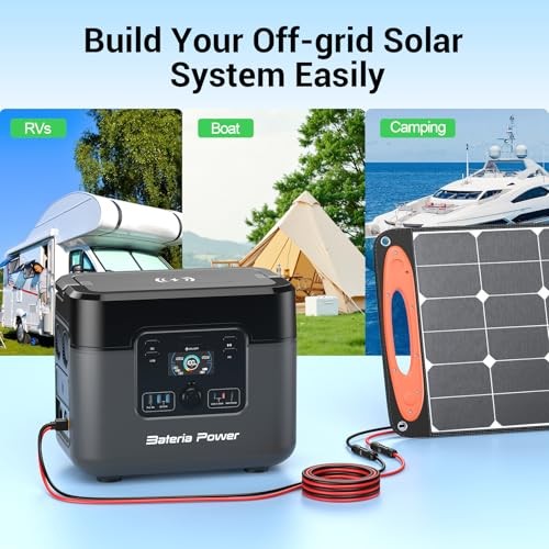 Solar Connector to XT60 Adapter 50FT1-5.24M 12AWG 12AWG Red and Black