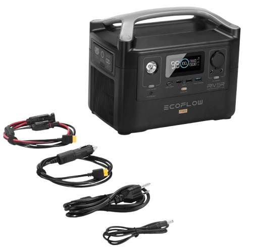 EcoFlow River Pro Portable Power Station 720wh 600W 120V EF4 Pro