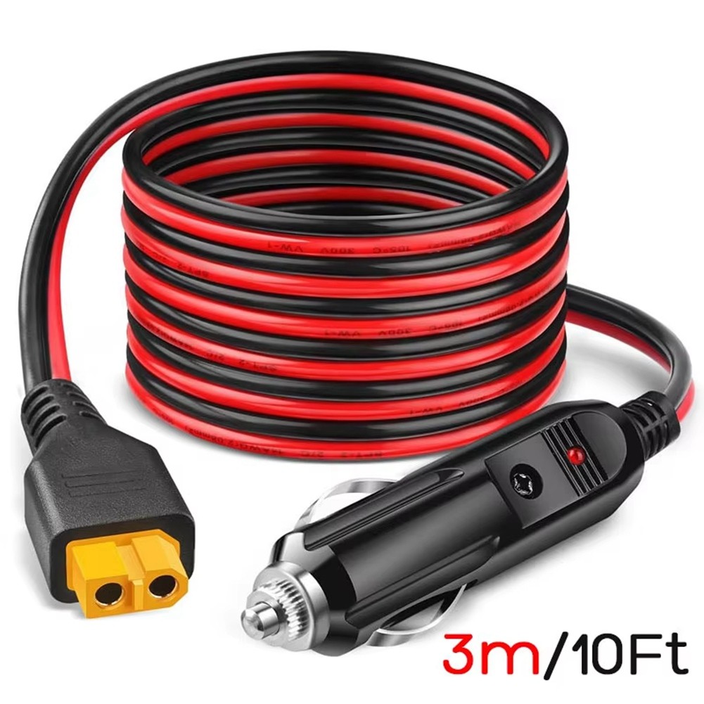 12AWG Car Lighter to Adapter Cable for R600 R1500 R2500 S2000 Pro3496