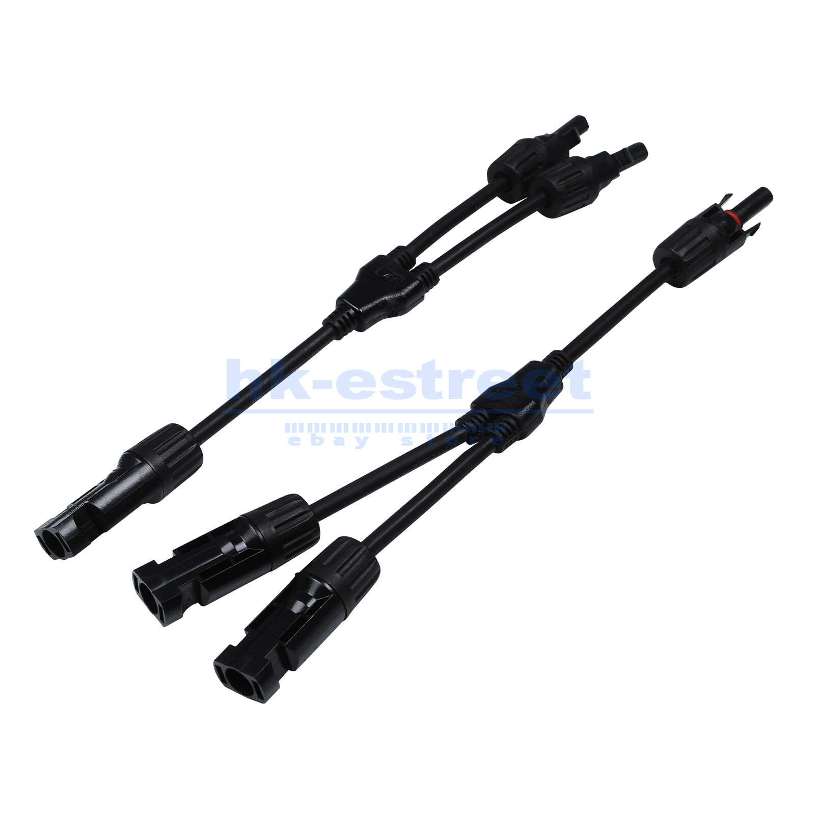 Solar Panel Y Branch Cable Connection Waterproof Adapter Connector Extension