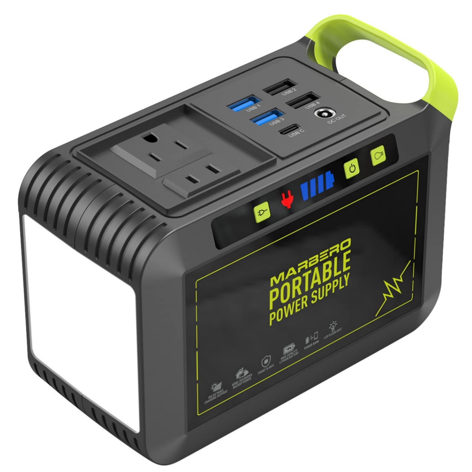 Portable Power Station 88Wh Camping Lithium Battery Solar Generator Fast Char…