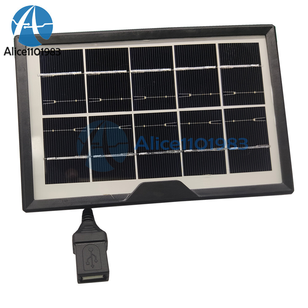 5V 1.8W 360mA Solar Power Charger Charging Panel Boards Battery Charger Kit