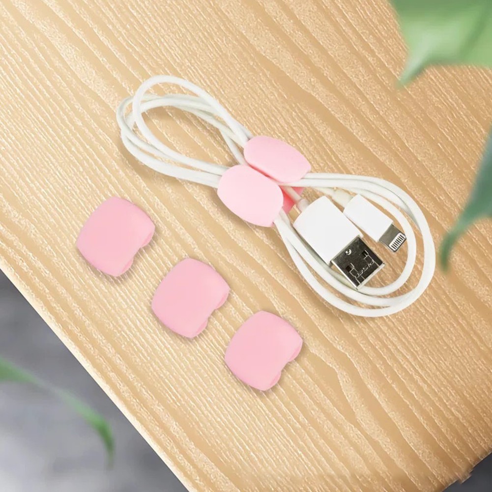 Neat and Organized Workspace with Desk Tidy Organizer and Cable Manager Clips
