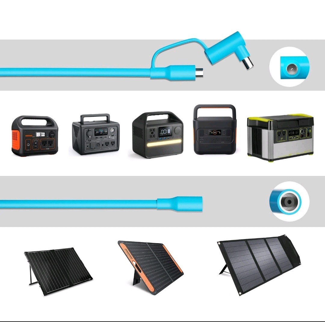 8mm Extension Cable DC7909 Solar Panel Cable DC8020 Compatible On The Go Power