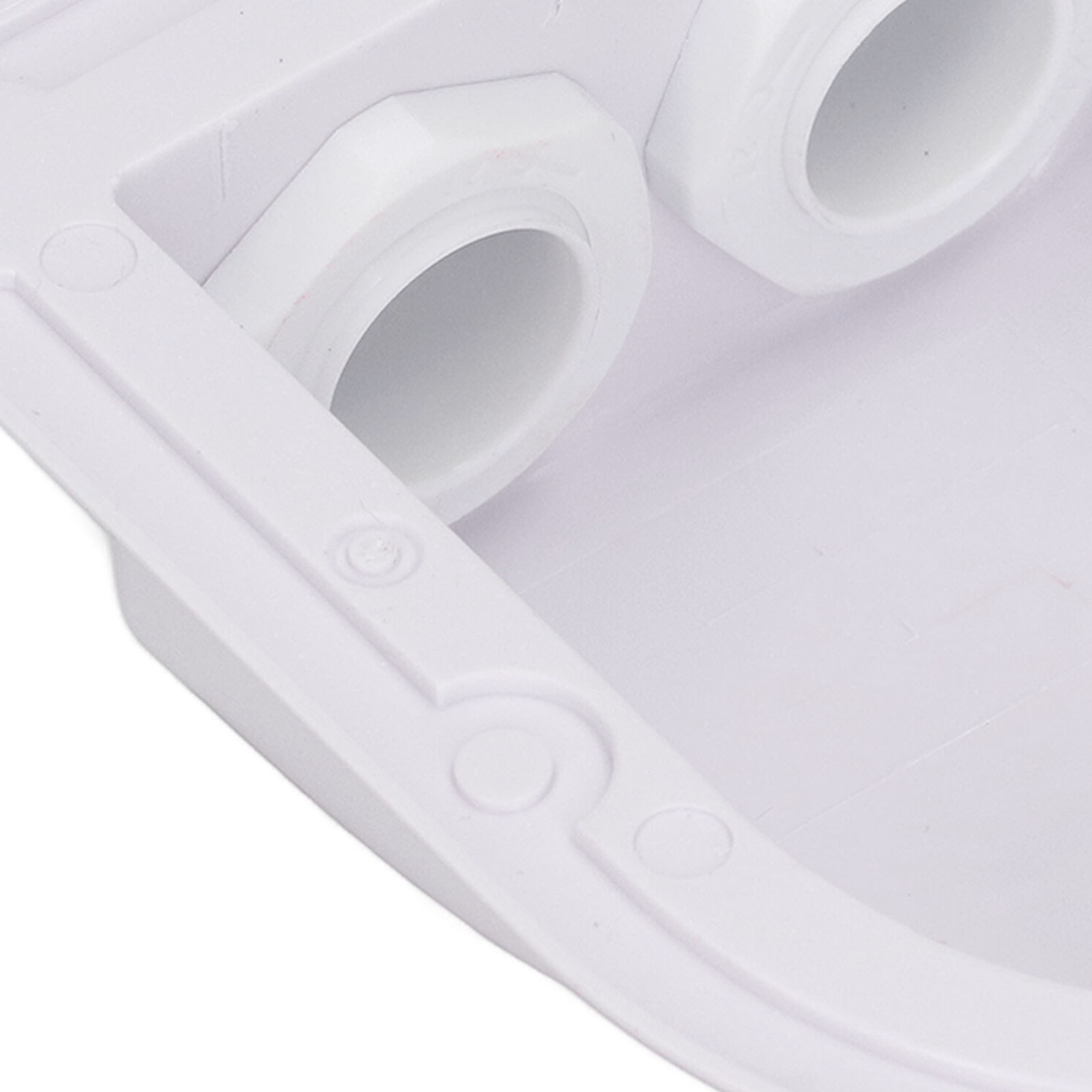 (White)Cable Junction Box Solar Entry Housing UV Resistance Wide Application
