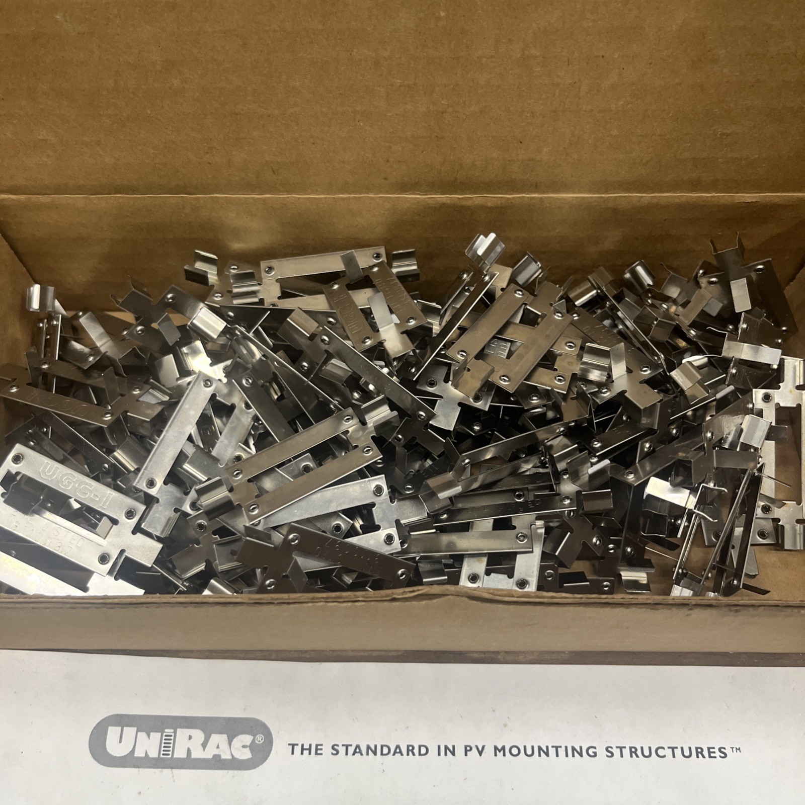 UniRac SolarMount Grounding Clip 1 (UGC-1) 100pcs