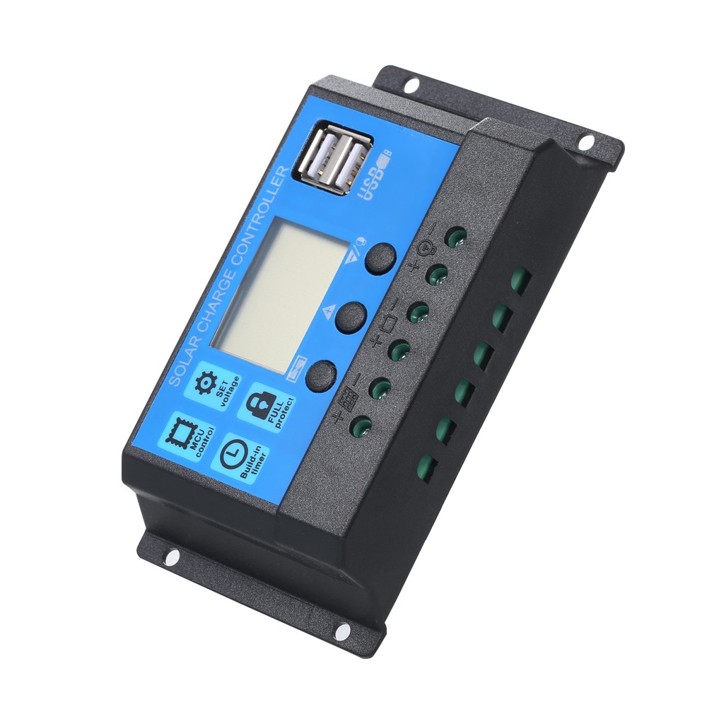 1-DC 5V/18V Dual Output 20W Solar Panel With 2 USB Ports & Car Charge IP65 WHHP