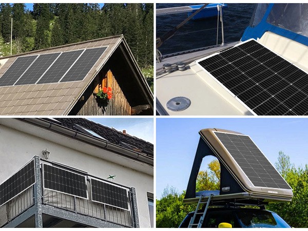 120W Watt Solar Panel Mono Flexible 12V Volt for Off Grid RV Boat Battery Charge