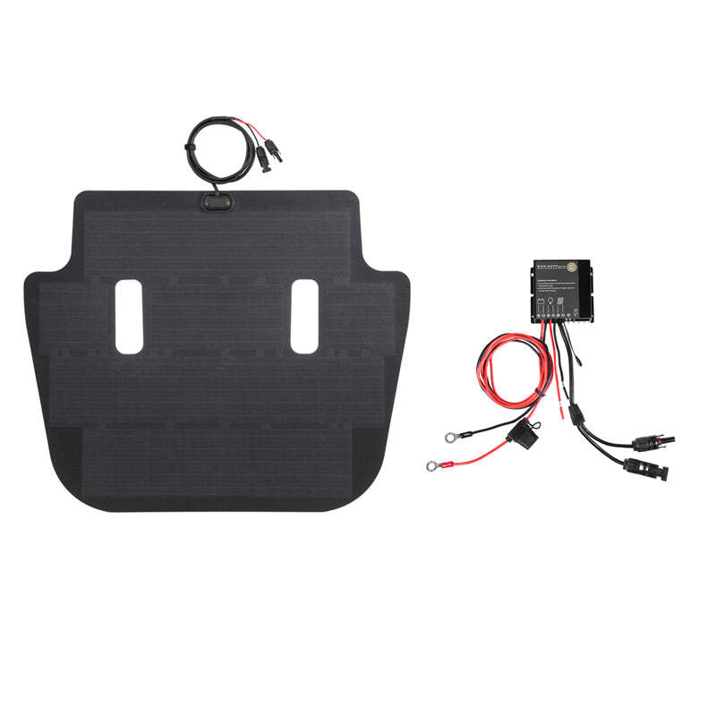 Lensun 90W 12V Hood/Bonnet Flexible Solar Panel for Jeep Wrangler JL 2018-2025
