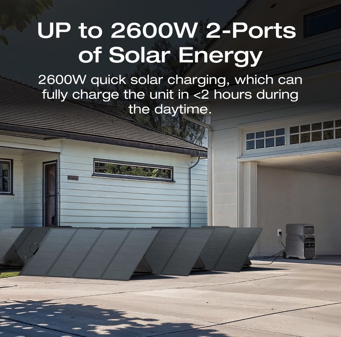 EcoFlow DELTA Pro 3 4kWh Power Station+2X220w Solar Panel Solar Kit brand new