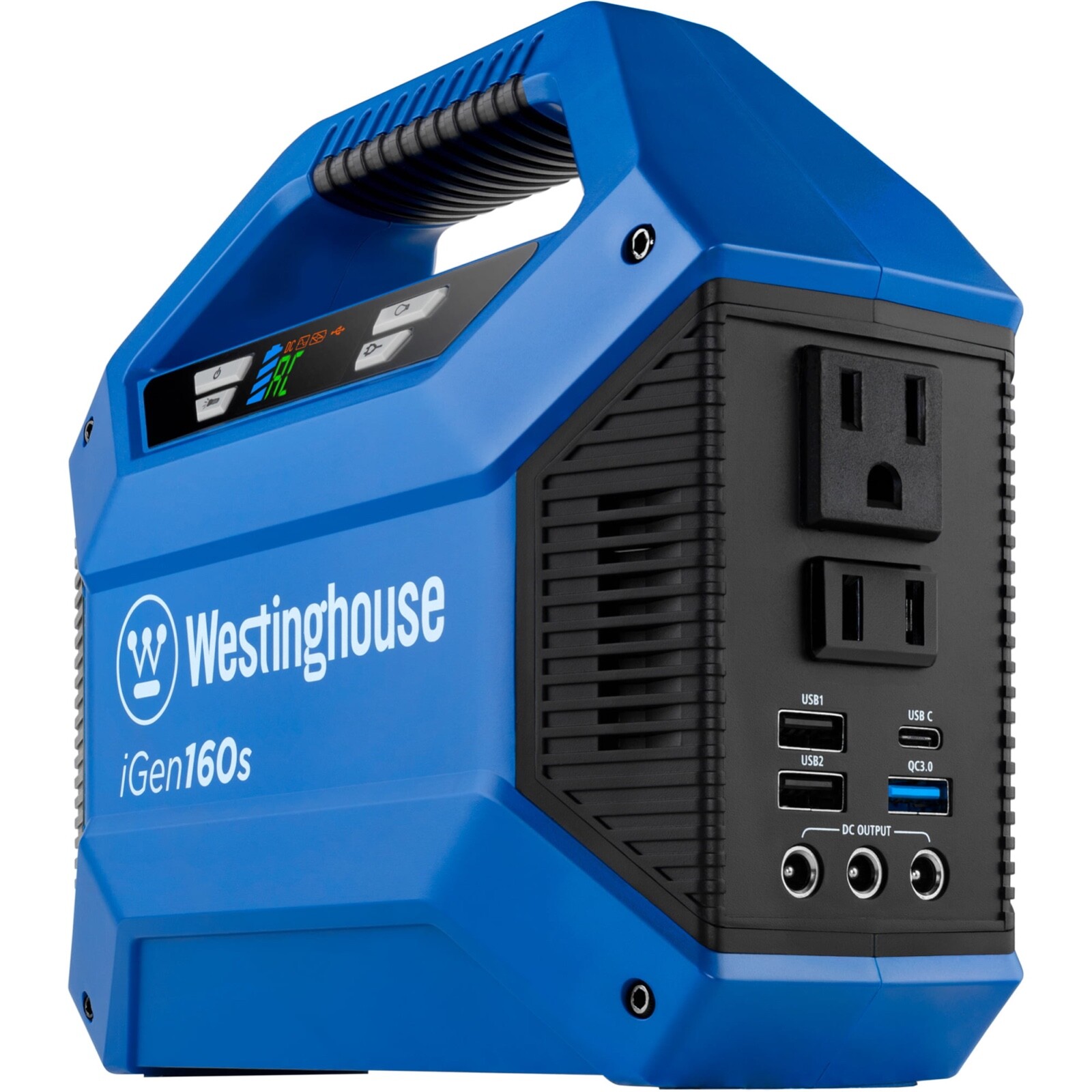 BLUE iGen SOLAR PORTABLE POWER STATION EMERGENCY OUTDOOR POWER SOURCE 155Wh Capa