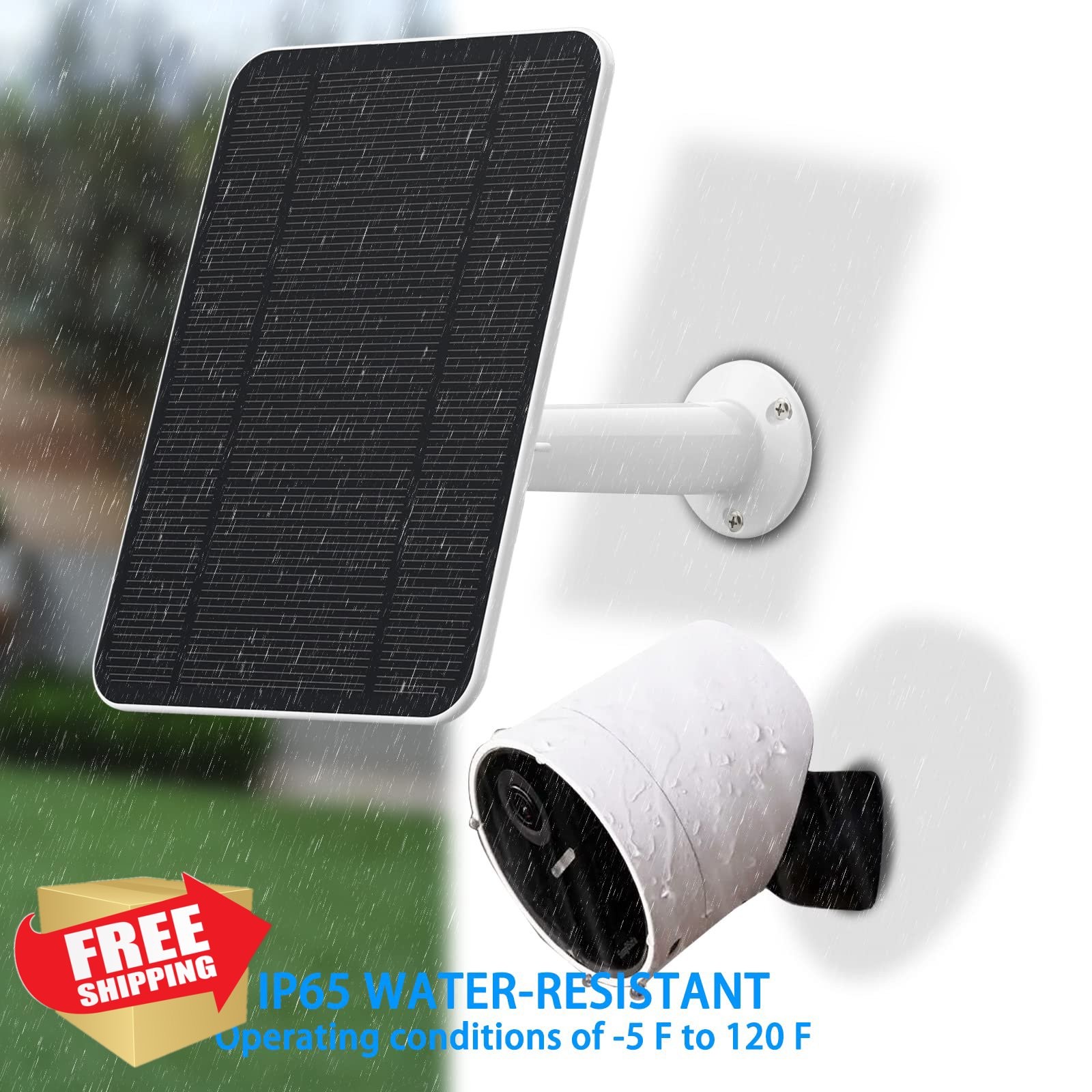 Uncle Squirre Solar Panel 2 Pack Black