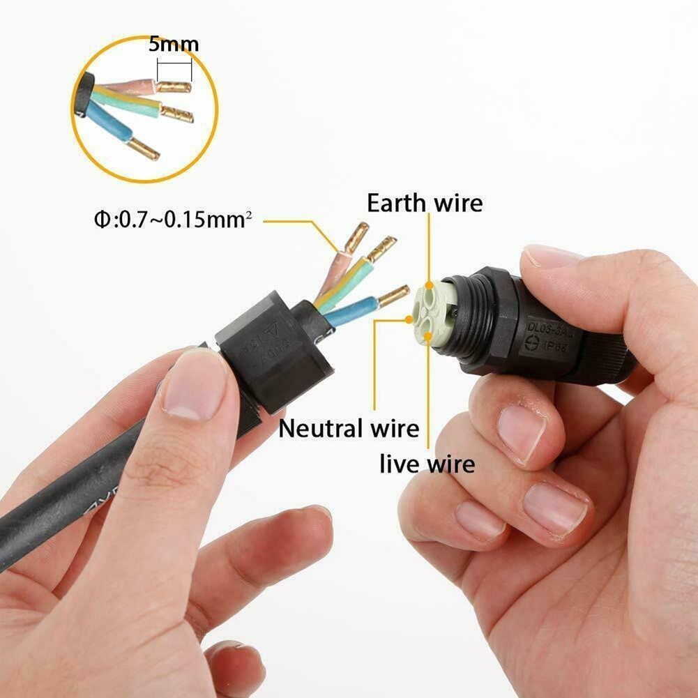 Long lasting IP68 Waterproof Junction Box for Electrical Wire Connections