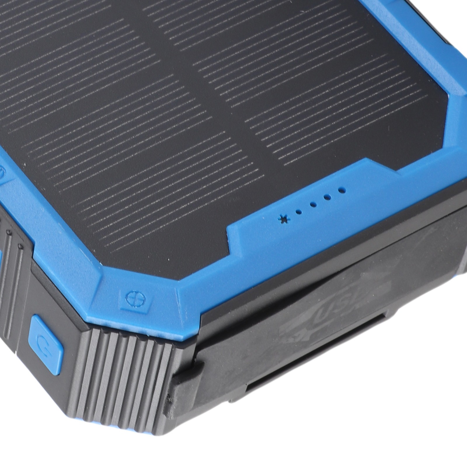 Solar Power Bank 36800mAh 34LEDs 4 USB Output Type C Micro Input Solar External