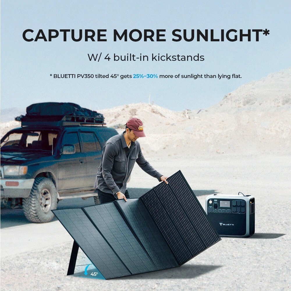 BRAND NEW!! BLUETTI 350W Foldable Solar Panel – PV350