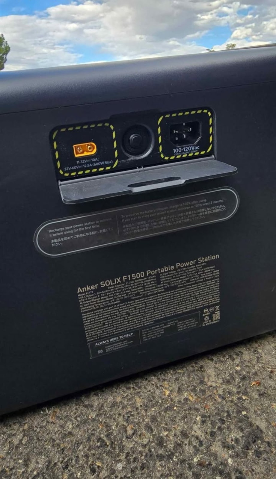 Anker SOLIX F1500 Portable Power Station, 1800W Solar Generator, 1536Wh