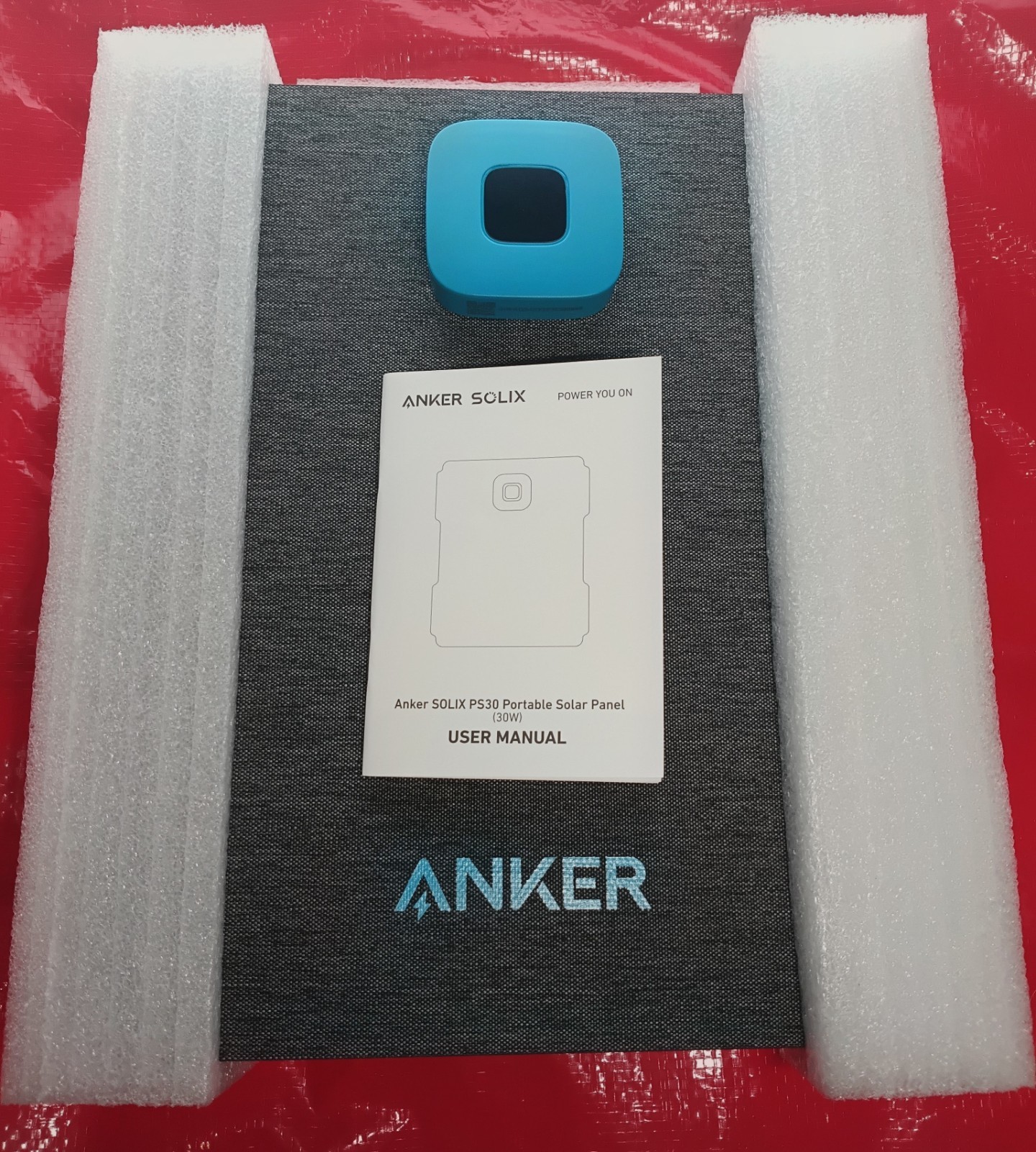 Anker Solix PS30 Solar Panel 30W Foldable Portable Solar Charger 2-Ports