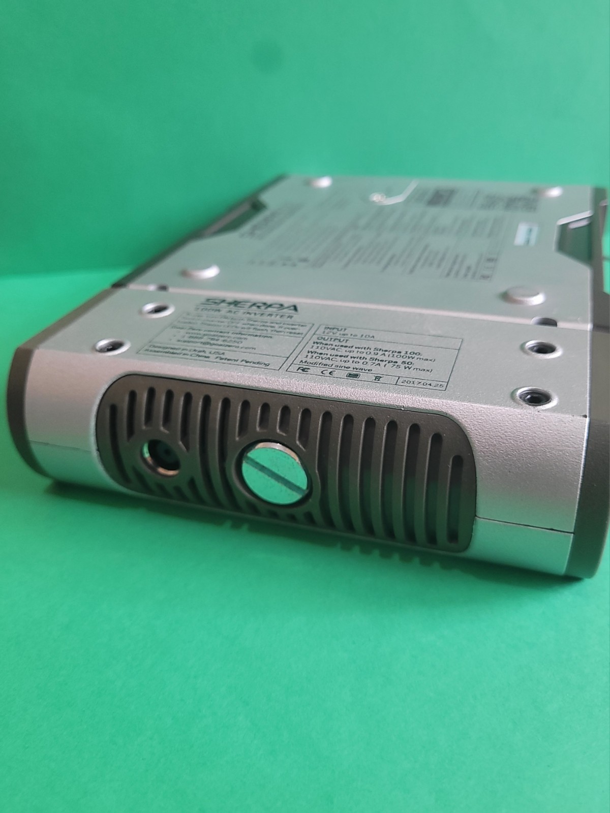 GOAL ZERO SHERPA 100 120V UP TO 26.400mAh Battery Power Bank – No power Cable.