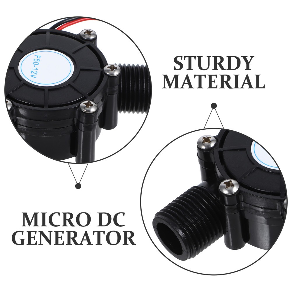 12V Micro Hydro Generator Water Turbine for Direct Faucet Connection