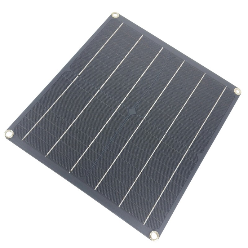 None Battery Direct Drive Solar Panel 25W 18V Monocrystalline Solar Panel Kits