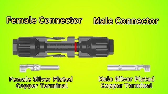 30 Pairs Waterproof Solar Connectors 10AWG 12AWG 14AWG Male/Female IP68 1000V 30