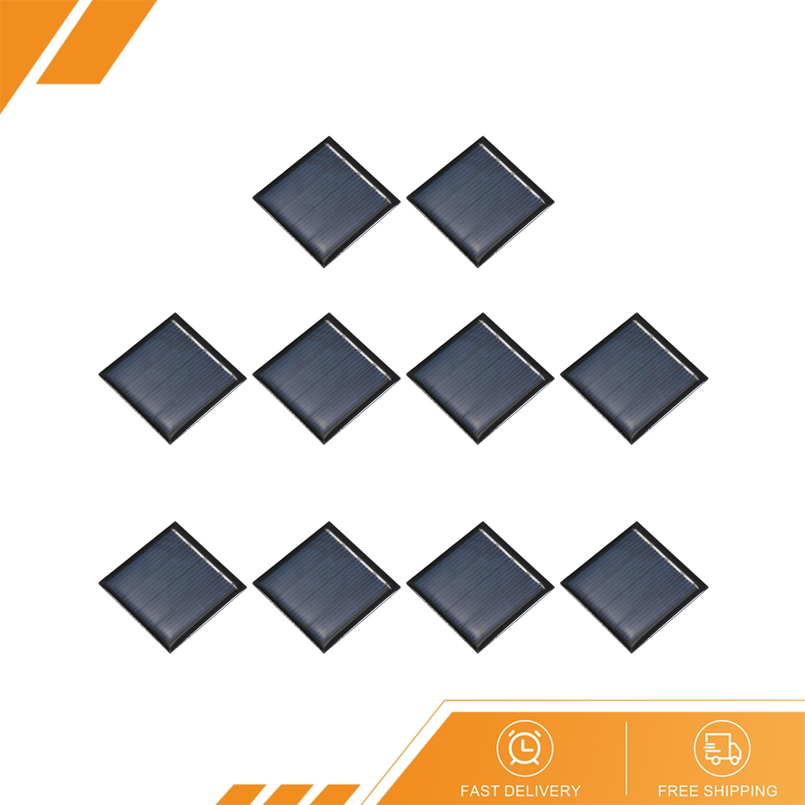 10PCS 2V 0.08W 0.04A Mini Solar Panels Small Solar Photovoltaic Cells