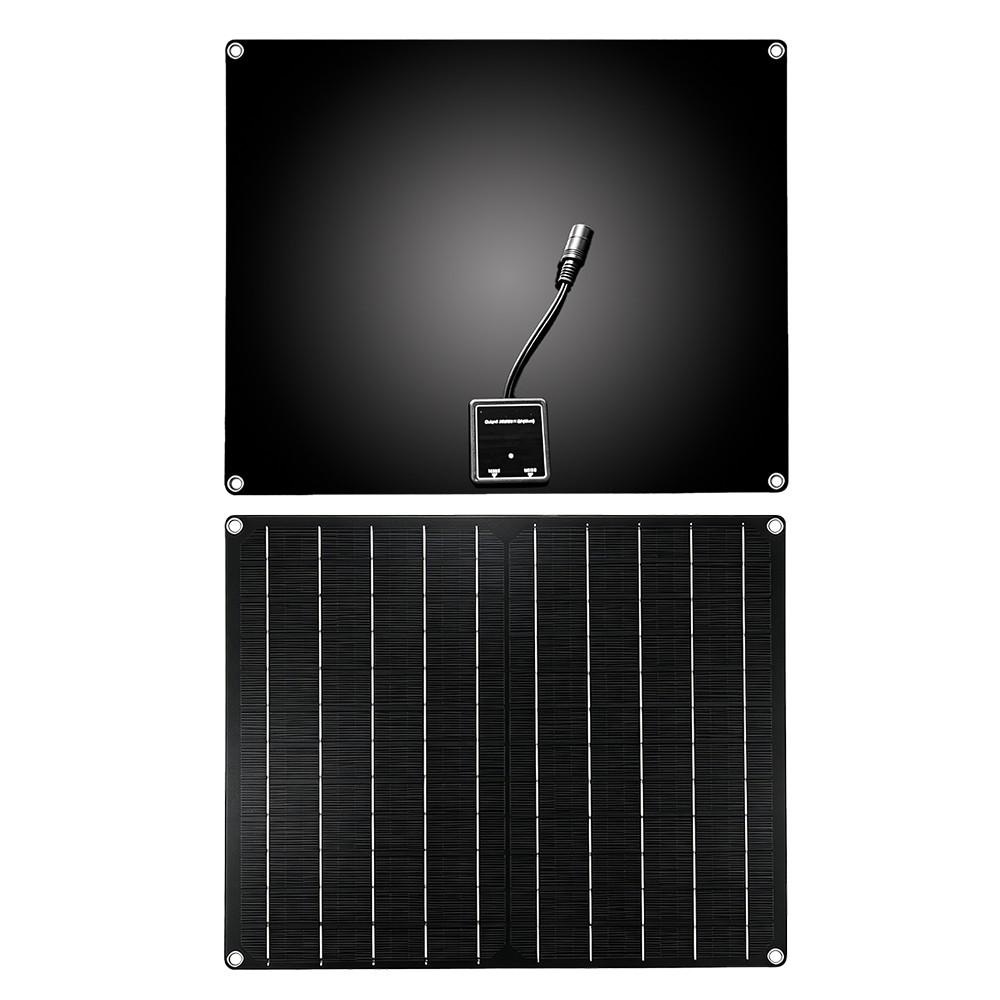 100W Portable Flexible Monocrystalline Solar Panel USB DC Outdoor RV Camping Use