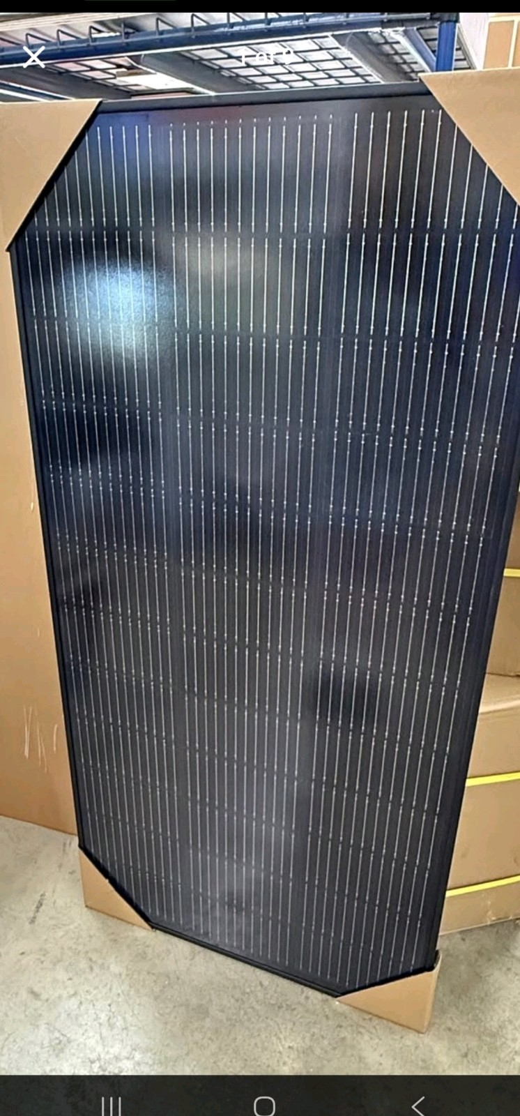 BRAND NEW FURRION SOLAR PANELS 165W