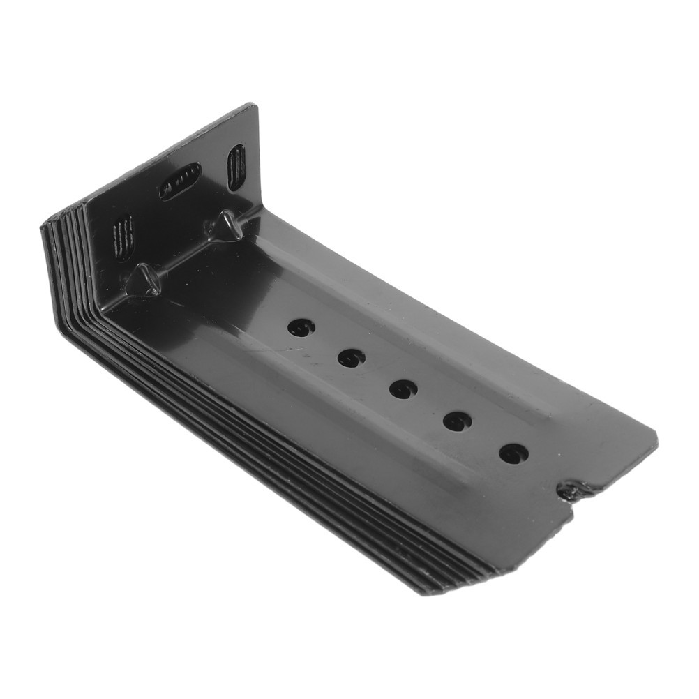8Pcs Keyboard Tray Slide Brackets Alloy Durable Under Desk Keyboard Drawer Black