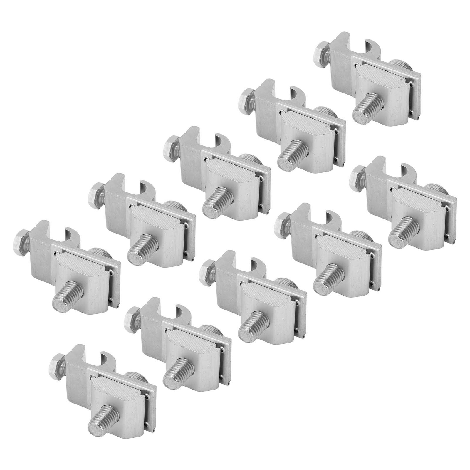 10x Solar Mounting System Grounding Clip Lug Bracket Clamps Photovoltaic SET