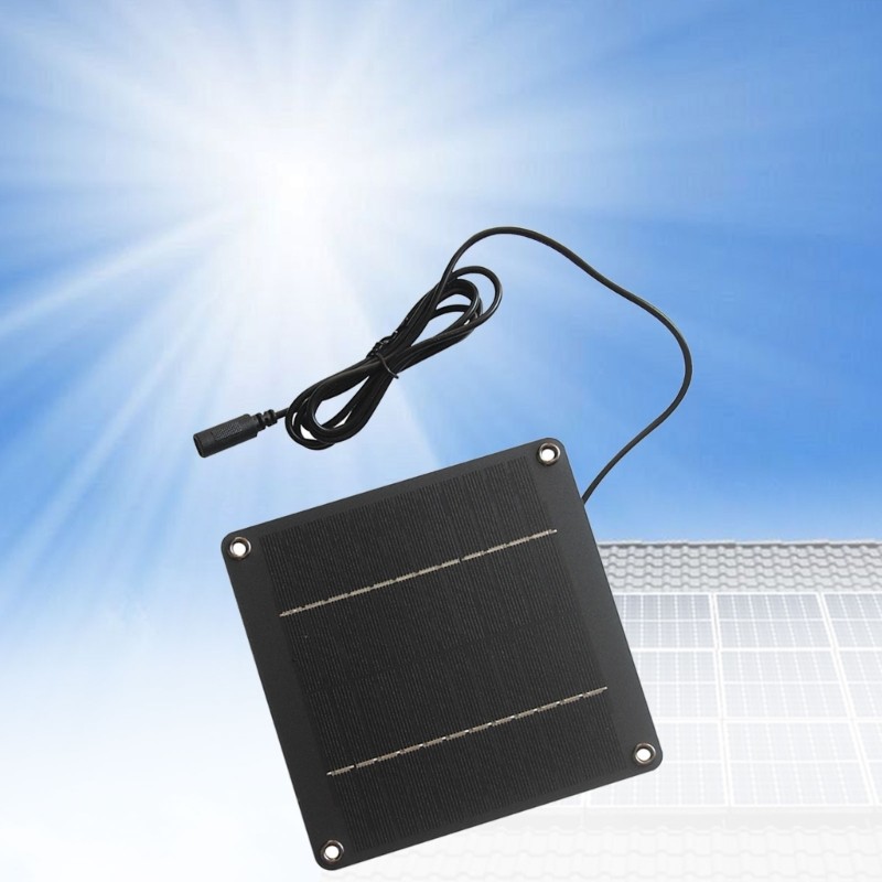 High Efficiency 4W 12V Solar Panel 6inch for Garden Light Small Home Systems