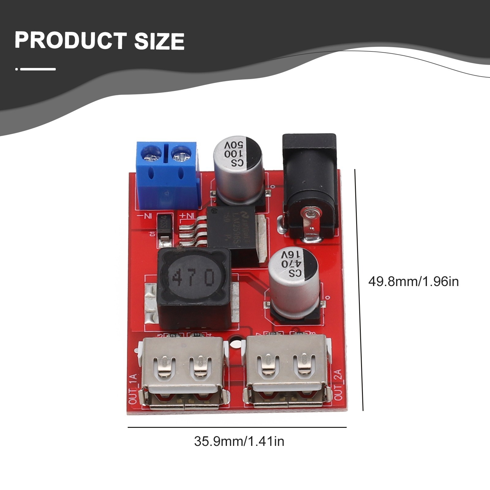 Efficient Solar Controller Charger with Dual USB Output and Wide Input Range
