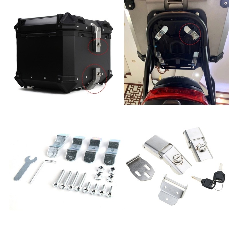 Replacement Luggage Case Mounting Fasteners Trunk Screw Bolts Lock Support Bars