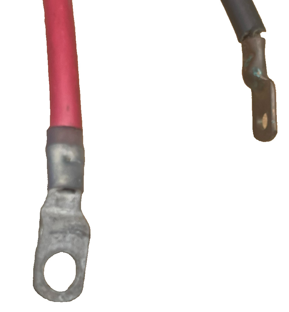 Shunt Resistor Panel with Cables Red and Black