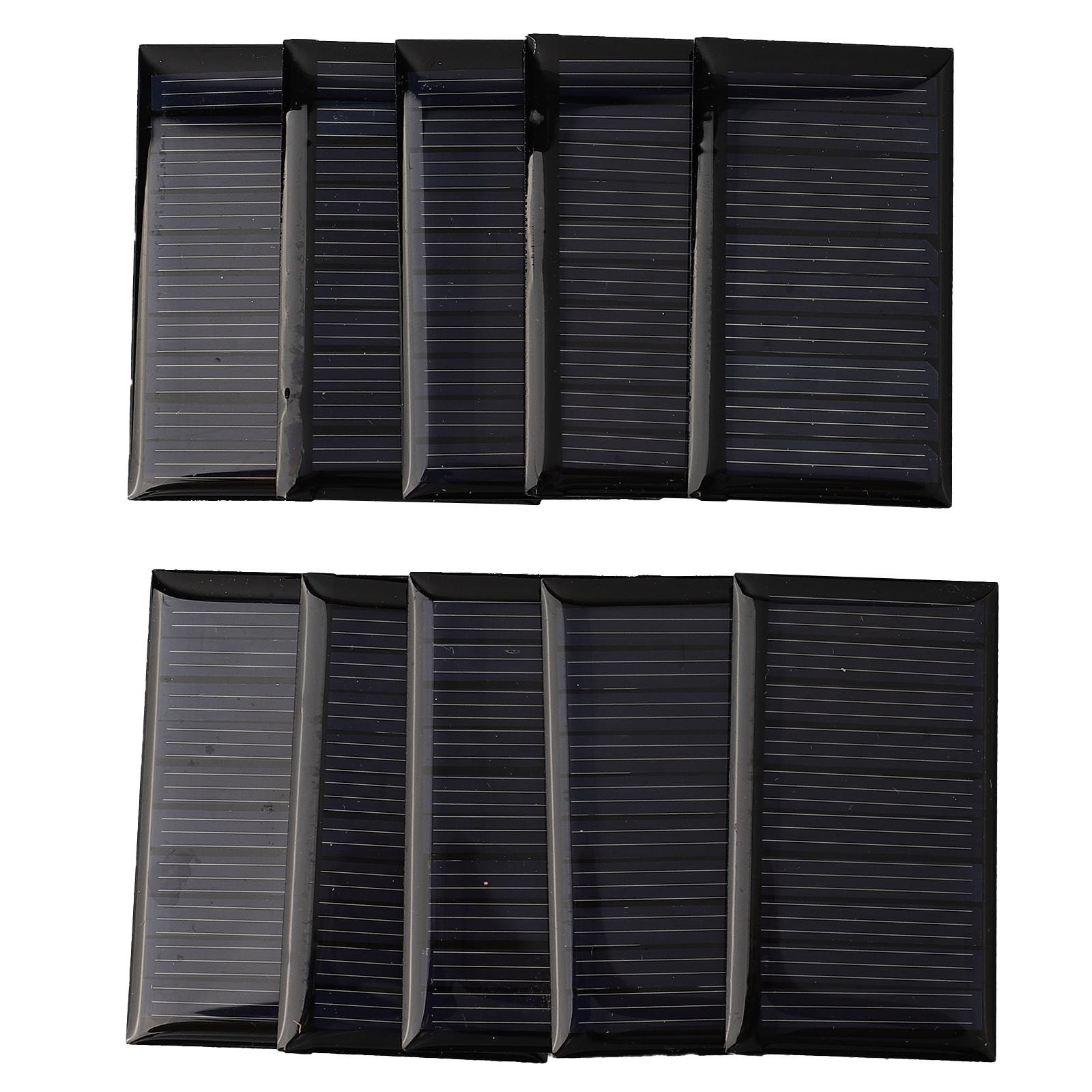 Wholesale Bundle Pack Of 10 Small Solar Panels 5V 30mA DIY Electronics Kit/new~