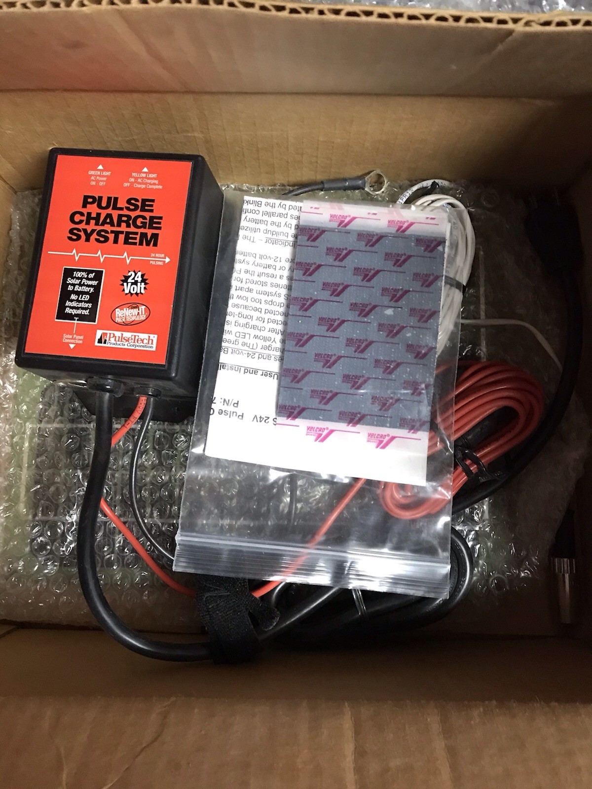 PulseTech SolarPulse 24V Monocrystalline Off-Grid Solar Panel Kit, DC