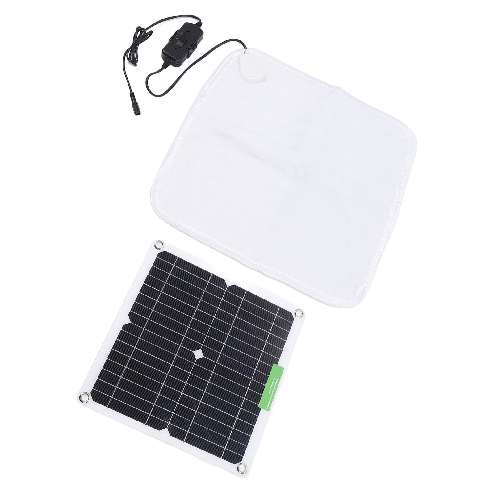 ­Solar Panel Heating Blanket 12V 50W Rapid Uniform Heating Soft Pet Heating Pad