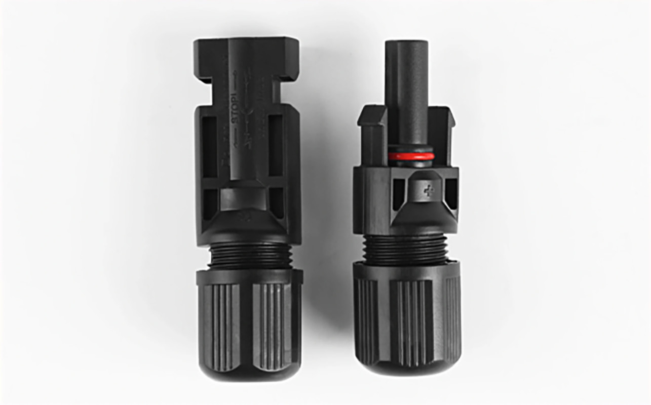 1 Pair MC4 Male Female Solar Wire PV Photovoltaic Connectors Cable Coupler M/F