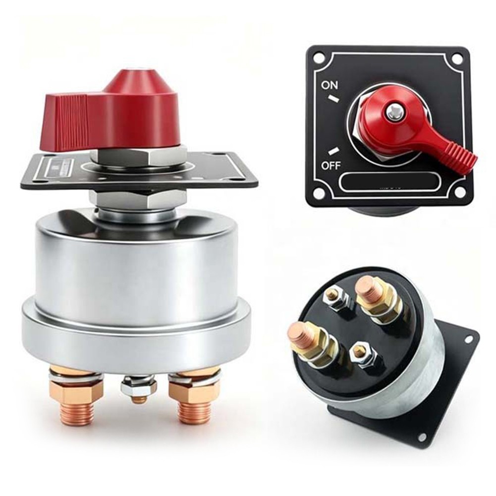 Metal Housing 250A 48V DC Battery Disconnect Switch for Marine For Auto Use