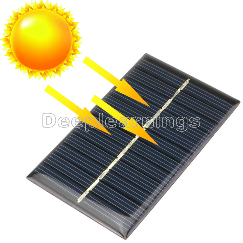 1PCS 6V 1W Solar Panel Module DIY For Light Battery Cell Phone Toys Chargers