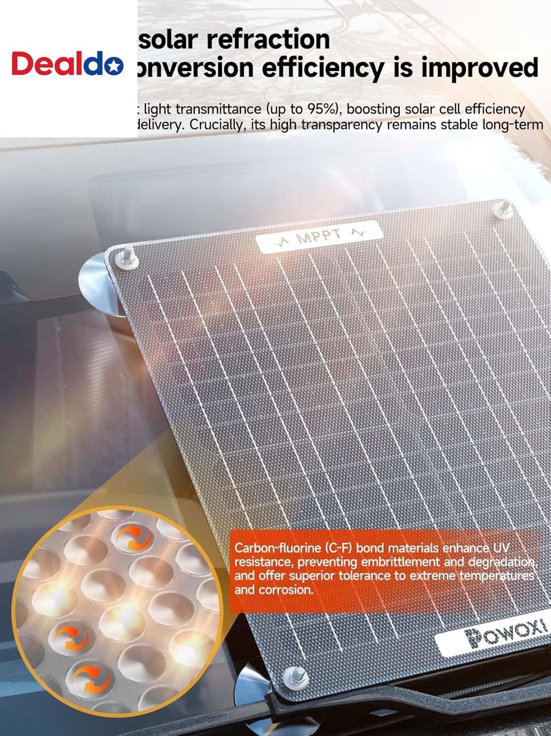 30W Solar Battery Charger: 12V Solar Car Battery Trickle Maintainer – with MPPT