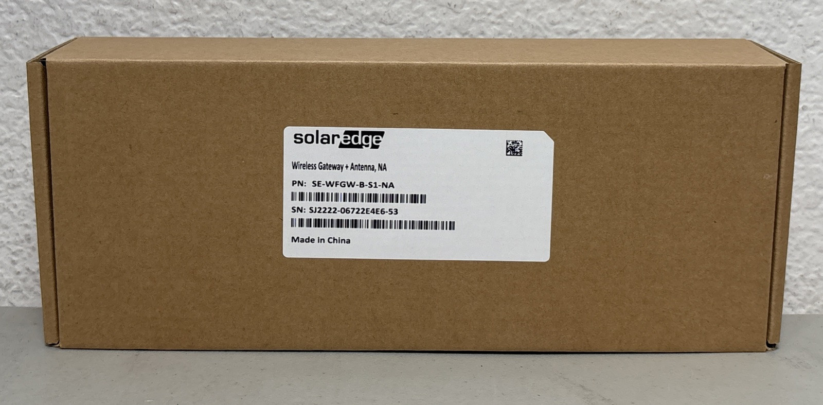 SolarEdge SE-WFGW-B-S1-NA Wireless Gateway + Antenna, NA Solar Edge – NEW IN BOX