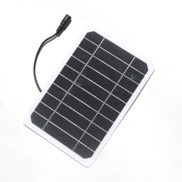 The 6W5V solar panel monocrystalline silicon solar panel DC5521 output charging