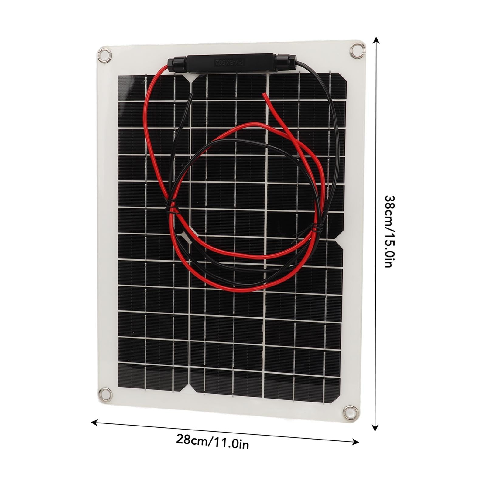 300W Solar Panel Kit DC 12V 24V 50A High Efficiency Solar Charger IP67 Waterp…