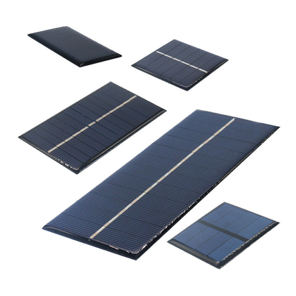 Solar Cell 0.5V 1V 1.5V 2V 2.5V 3V 4V 4.5V 5V 5.5V 6V 7V 10V Solar Panel