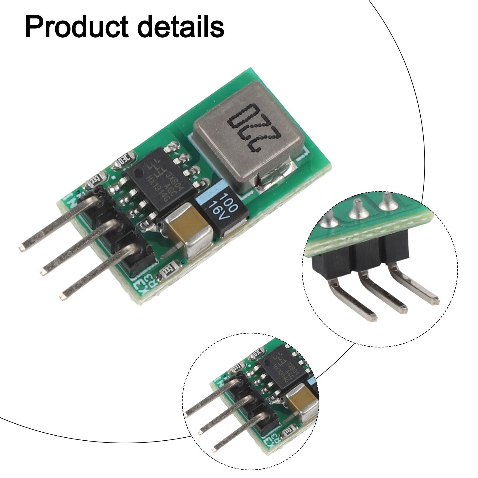 Direct Replacement for LM7805 Small and Efficient 5V 1A Step down Converter