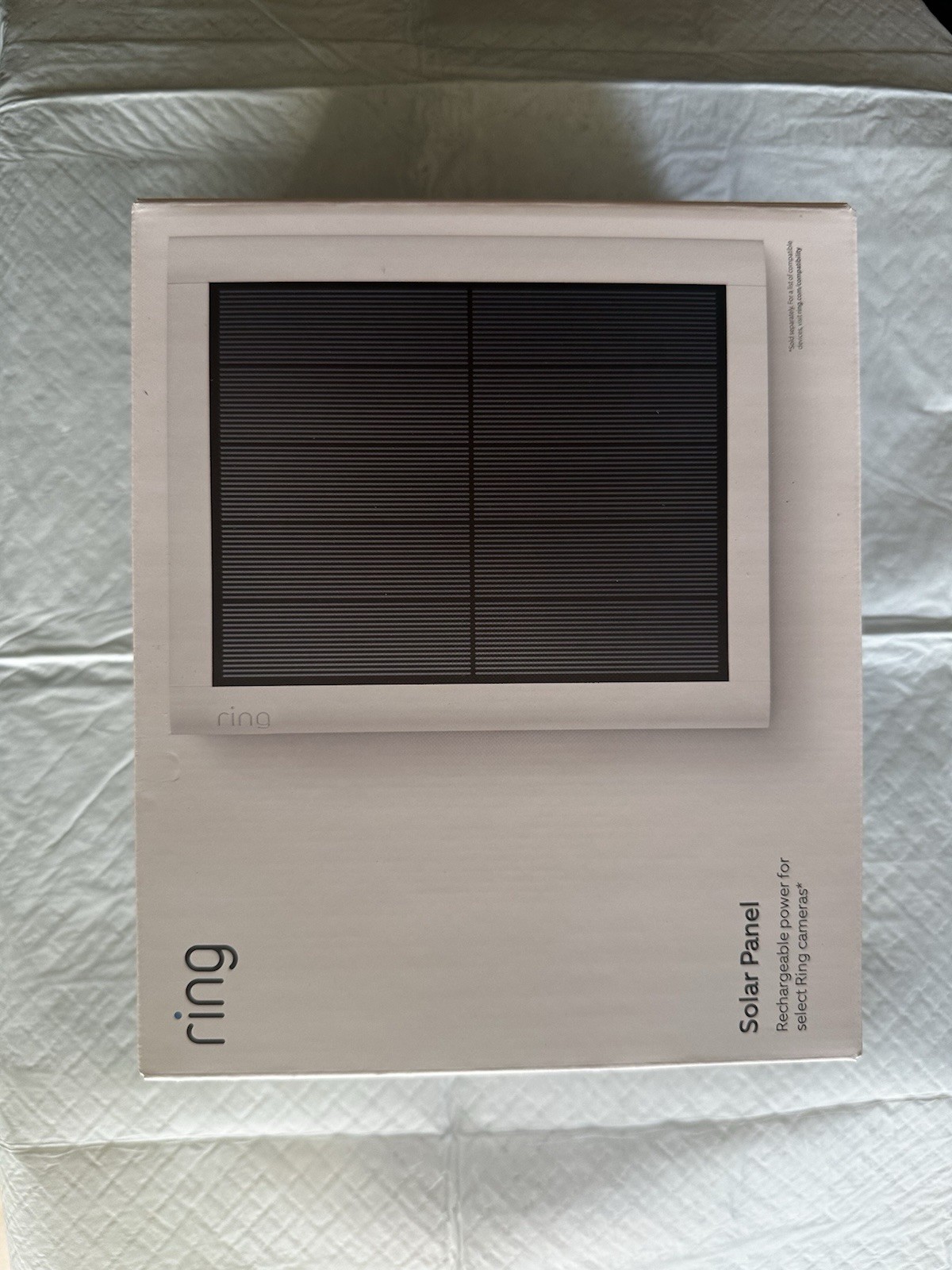 Ring Solar Panel Weatherproof 5V DC Rechargeable for Ring Cameras BULK DEAL